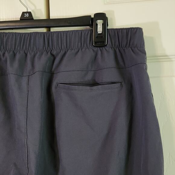 Grey's Anatomy Women's Charcoal Gray Elastic Tie Waistband Scrub Pants Size LG - Picture 3 of 12